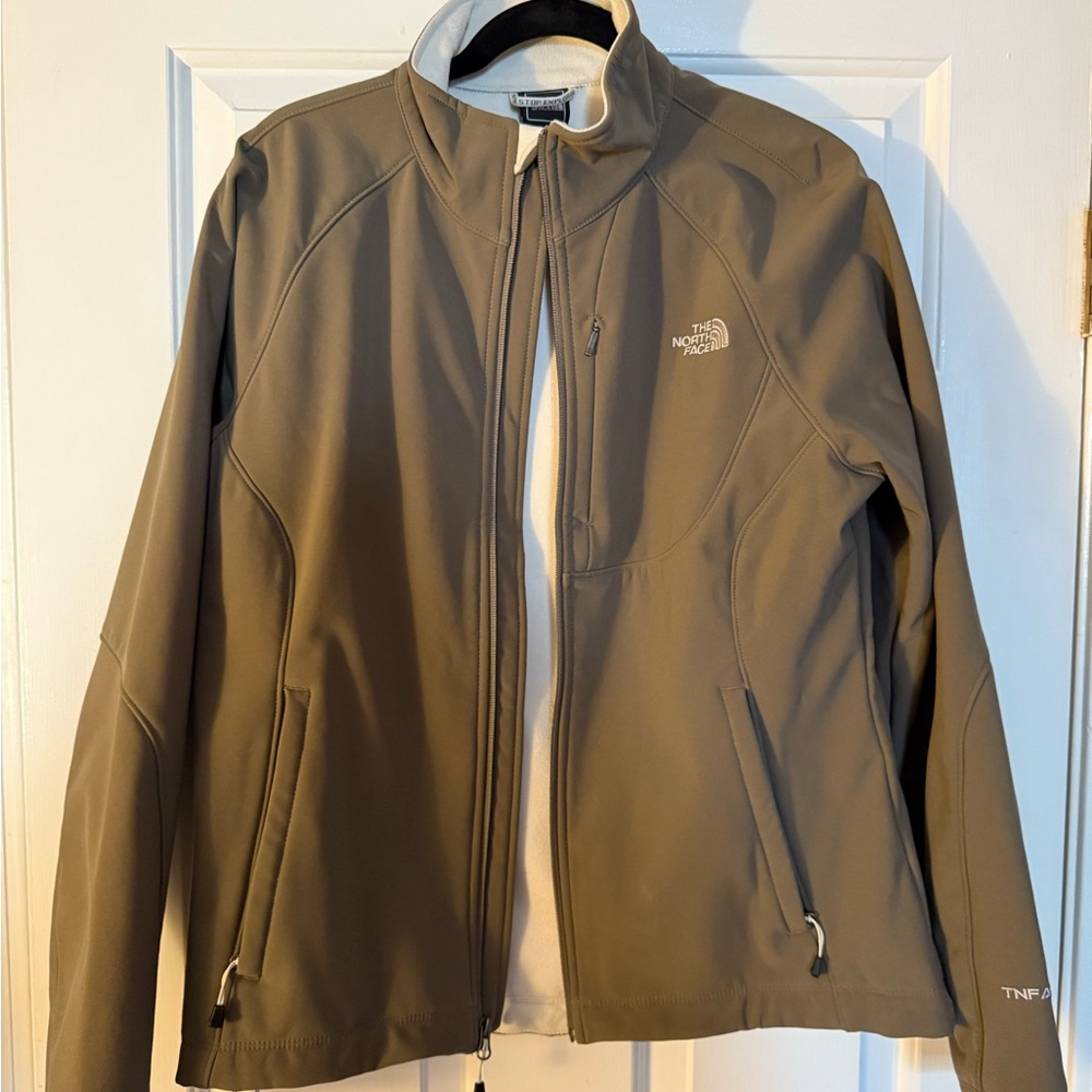 The North Face Cream Fleece Jacket